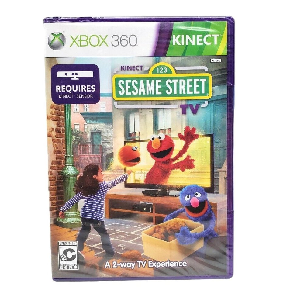 Kinect Sesame Street TV Season 1 Volume 1 Microsoft Xbox 360